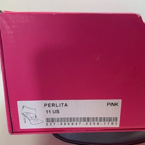 Perlita Pink and Black Leopard Heels - Picture 7 of 7